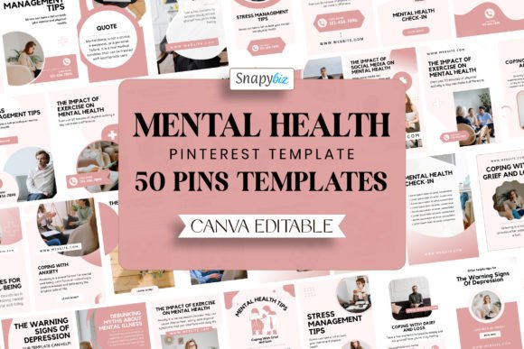 Download Mental Health Pinterest Templates - Mental health Collection