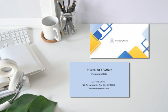 Download Blue Business Card Template - Business Collection