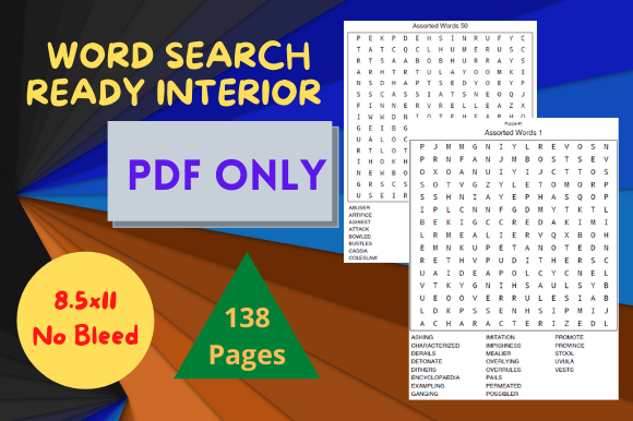 Download Words Search Interiors Kdp - Premium Resources